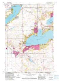 WALWORTH, WI HISTORICAL MAP GEOPDF 7.5X7