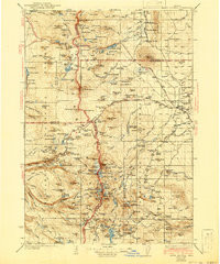 THREE SISTERS, OR HISTORICAL MAP GEOPDF