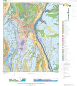 GEOLOGIC MAP OF LOWER HURRICANE WASH, AZ