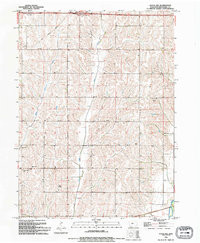 AVOCA NW, IA HISTORICAL MAP GEOPDF 7.5X7