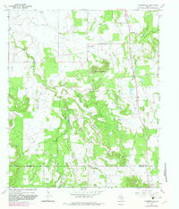 HARPERSVILLE, TX HISTORICAL MAP GEOPDF 7