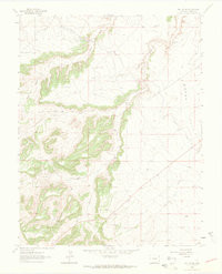 BEULAH NE, CO HISTORICAL MAP GEOPDF 7.5X
