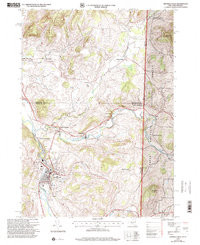HOOSICK FALLS, NY-VT HISTORICAL MAP GEOP