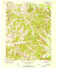 PLEASANT RIDGE, KY HISTORICAL MAP GEOPDF