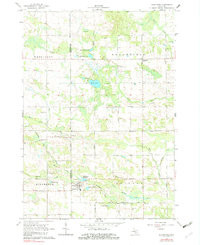 BLANCHARD, MI HISTORICAL MAP GEOPDF 7.5X