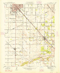 TURLOCK, CA HISTORICAL MAP GEOPDF 7.5X7.