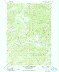 BEAR VALLEY MOUNTAIN, ID HISTORICAL MAP