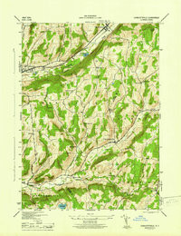 CHARLOTTEVILLE, NY HISTORICAL MAP GEOPDF