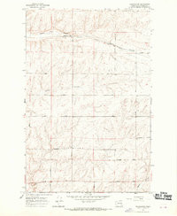 SCHOONOVER, WA HISTORICAL MAP GEOPDF 7.5