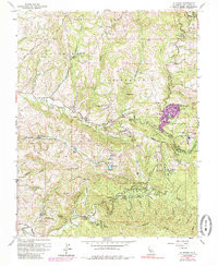 LA HONDA, CA HISTORICAL MAP GEOPDF 7.5X7