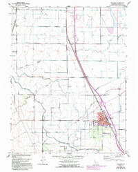 WILLIAMS, CA HISTORICAL MAP GEOPDF 7.5X7