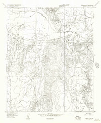 STINKING SPRINGS, AZ HISTORICAL MAP GEOP