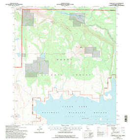 CARR BUTTE, CA-OR HISTORICAL MAP GEOPDF