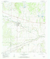 MELVIN, TX HISTORICAL MAP GEOPDF 7.5X7.5
