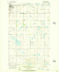 RUGBY, ND HISTORICAL MAP GEOPDF 7.5X7.5