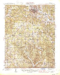 WEST PLAINS, MO HISTORICAL MAP GEOPDF 15