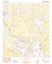 LOGANSPORT EAST, LA-TX HISTORICAL MAP GE