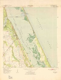 SEBASTIAN, FL HISTORICAL MAP GEOPDF 7.5X