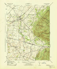SCOTLAND, PA HISTORICAL MAP GEOPDF 7.5X7