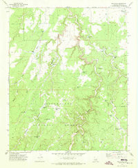 RED KNOLL, AZ HISTORICAL MAP GEOPDF 7.5X