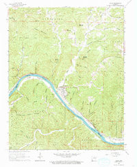 GUION, AR HISTORICAL MAP GEOPDF 7.5X7.5