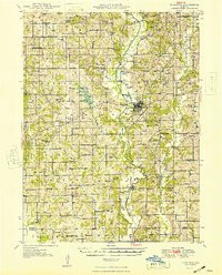PRINCETON, MO HISTORICAL MAP GEOPDF 15X1