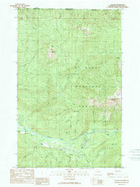 GLACIER, WA HISTORICAL MAP GEOPDF 7.5X7.