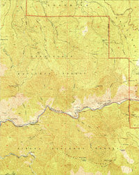 EL PORTAL, CA HISTORICAL MAP GEOPDF 7.5X