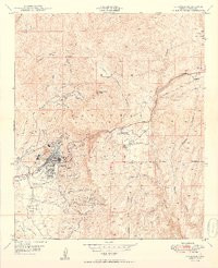SUPERIOR, AZ HISTORICAL MAP GEOPDF 7.5X7