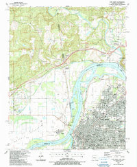 FORT SMITH, AR-OK HISTORICAL MAP GEOPDF
