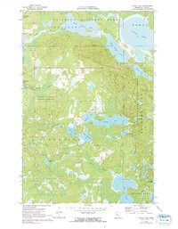 LAURA LAKE, MN HISTORICAL MAP GEOPDF 7.5