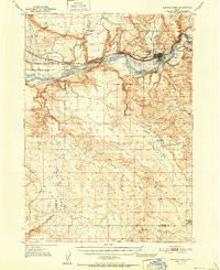 GLENNS FERRY, ID HISTORICAL MAP GEOPDF 1