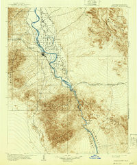 NEEDLES, AZ-CA HISTORICAL MAP GEOPDF 30X