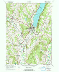 COOPERSTOWN, NY HISTORICAL MAP GEOPDF 7.