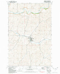 ENDICOTT, WA HISTORICAL MAP GEOPDF 7.5X7