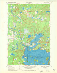 LIBBY, MN HISTORICAL MAP GEOPDF 7.5X7.5