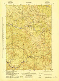 PIGEON SPRINGS, WA HISTORICAL MAP GEOPDF