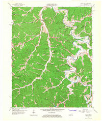 WHITE OAK, KY HISTORICAL MAP GEOPDF 7.5X
