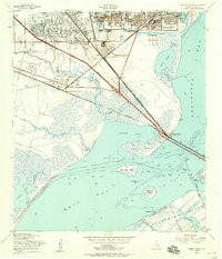 VIRGINIA POINT, TX HISTORICAL MAP GEOPDF
