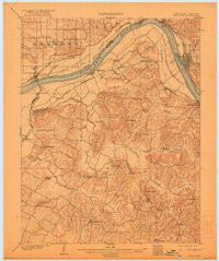 TELL CITY, KY-IN HISTORICAL MAP GEOPDF 1