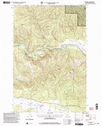 POTOMAC, MT HISTORICAL MAP GEOPDF 7.5X7.