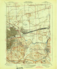SYRACUSE EAST, NY HISTORICAL MAP GEOPDF