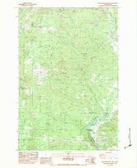 PENNY RIDGE, WA HISTORICAL MAP GEOPDF 7.