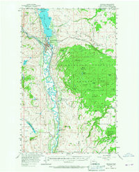 OROVILLE, WA HISTORICAL MAP GEOPDF 15X15