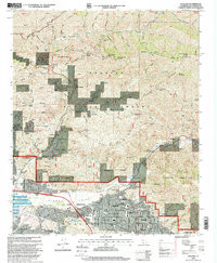 SUNLAND, CA HISTORICAL MAP GEOPDF 7.5X7.