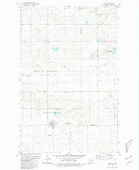 PLAZA, ND HISTORICAL MAP GEOPDF 7.5X7.5