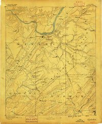 GADSDEN, AL HISTORICAL MAP GEOPDF 30X30