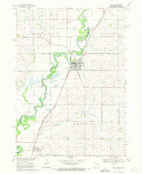AKRON, IA-SD HISTORICAL MAP GEOPDF 7.5X7