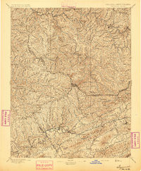 TAZEWELL, WV-VA HISTORICAL MAP GEOPDF 30