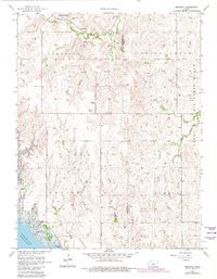 VENANGO, KS HISTORICAL MAP GEOPDF 7.5X7.
